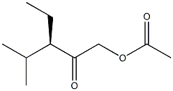 [R,(-)]-3-Ethyl-1-acetyloxy-4-methyl-2-pentanone