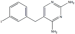 2,4-Diamino-5-[3-iodobenzyl]pyrimidine