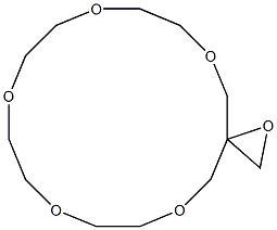 1,5,8,11,14,17-Hexaoxaspiro[2.15]octadecane Structure