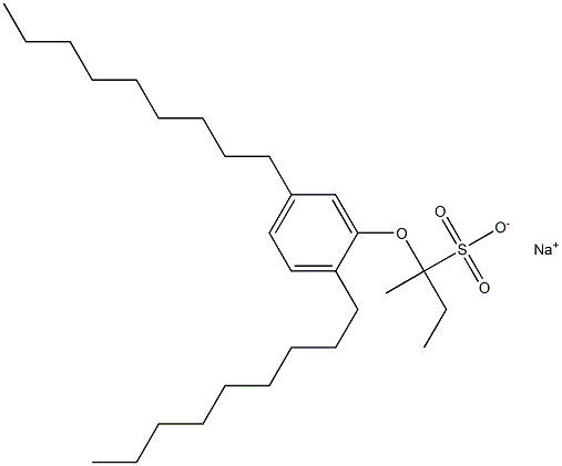 2-(2,5-Dinonylphenoxy)butane-2-sulfonic acid sodium salt