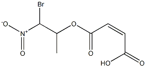 Maleic acid hydrogen 1-(1-methyl-2-bromo-2-nitroethyl) ester