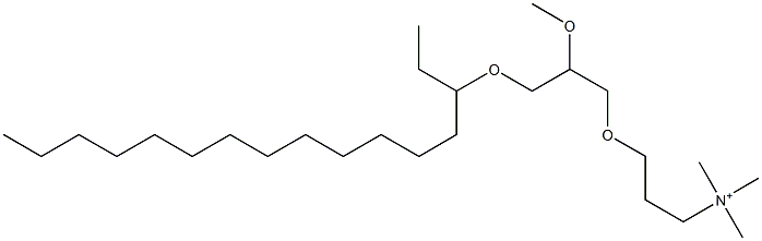  3-(3-Hexadecyloxy-2-methoxypropyloxy)-N,N,N-trimethylpropan-1-aminium