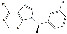 9-[(R)-1-(3-Hydroxyphenyl)ethyl]-9H-purin-6-ol
