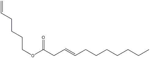 3-ウンデセン酸5-ヘキセニル 化学構造式