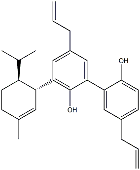 3-[(3S,4S)-p-Menth-1-en-3-yl]-5,5'-di(2-propenyl)-1,1'-biphenyl-2,2'-diol