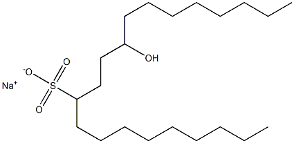 13-Hydroxyhenicosane-10-sulfonic acid sodium salt