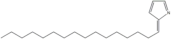 2-(Hexadecan-1-ylidene)-2H-pyrrole 结构式