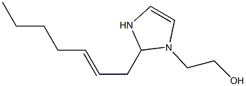 1-(2-Hydroxyethyl)-2-(2-heptenyl)-4-imidazoline|