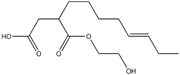 2-(5-Octenyl)succinic acid hydrogen 1-(2-hydroxyethyl) ester