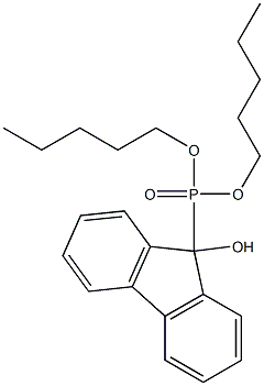 (9-Hydroxy-9H-fluoren-9-yl)phosphonic acid dipentyl ester|