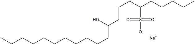 10-Hydroxyhenicosane-6-sulfonic acid sodium salt