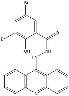 N'-(Acridin-9-yl)-2-hydroxy-3,5-dibromobenzhydrazide