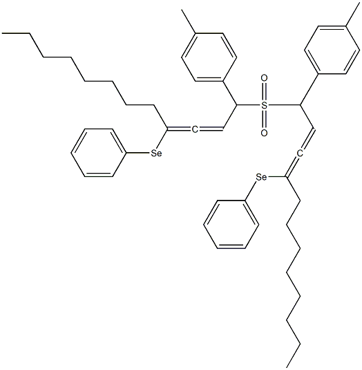 (4-Methylphenyl)(4-phenylseleno-2,3-dodecadien-1-yl) sulfone