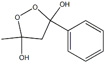 3-Phenyl-5-methyl-3,5-dihydroxy-1,2-dioxacyclopentane