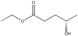 (S)-4-Hydroxypentanoic acid ethyl ester Struktur