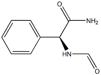 [S,(+)]-2-Formylamino-2-phenylacetamide Struktur
