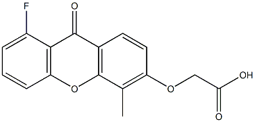 (9-Oxo-8-fluoro-4-methyl-9H-xanthen-3-yloxy)acetic acid