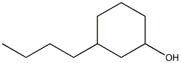3-ブチルシクロヘキサノール 化学構造式