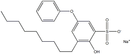 4-Hydroxy-5-nonyl[oxybisbenzene]-3-sulfonic acid sodium salt