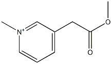 3-(2-Methoxy-2-oxoethyl)-1-methylpyridinium