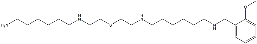 N-[6-[[2-[[2-[(6-Aminohexyl)amino]ethyl]thio]ethyl]amino]hexyl]-2-methoxybenzenemethanamine