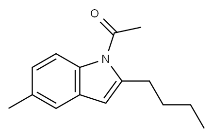 1-Acetyl-2-butyl-5-methyl-1H-indole