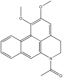 6-Acetyl-1,2-dimethoxy-5,6-dihydro-4H-dibenzo[de,g]quinoline