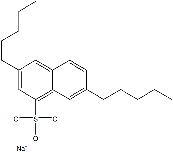 3,7-Dipentyl-1-naphthalenesulfonic acid sodium salt