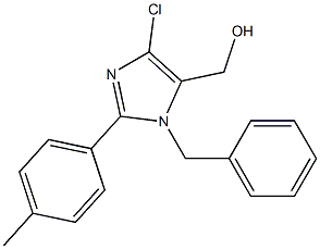 1-Benzyl-2-(4-methylphenyl)-4-chloro-5-hydroxymethyl-1H-imidazole