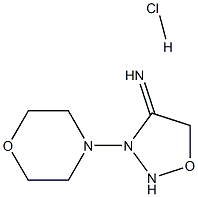 3-Morpholino-1,2,3-oxadiazolidin-4-imine hydrochloride