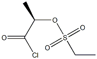 [R,(+)]-2-[(Ethylsulfonyl)oxy]propionic acid chloride Struktur