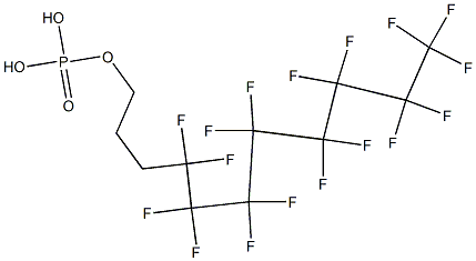 Phosphoric acid hydrogen (4,4,5,5,6,6,7,7,8,8,9,9,10,10,11,11,11-heptadecafluoroundecan-1-yl) ester