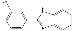 3-(1H-Benzimidazole-2-yl)benzenamine Structure
