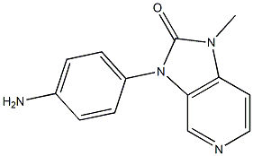 3-(p-Aminophenyl)-1-methyl-1H-imidazo[4,5-c]pyridin-2(3H)-one