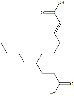 Diacrylic acid 2,5-nonanediyl ester Structure