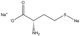(S)-2-Amino-4-(sodiothio)butanoic acid sodium salt Structure