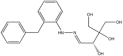  [R,(+)]-2,3,4-Trihydroxy-3-(hydroxymethyl)butyraldehyde benzylphenyl hydrazone