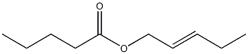 吉草酸2-ペンテニル 化学構造式
