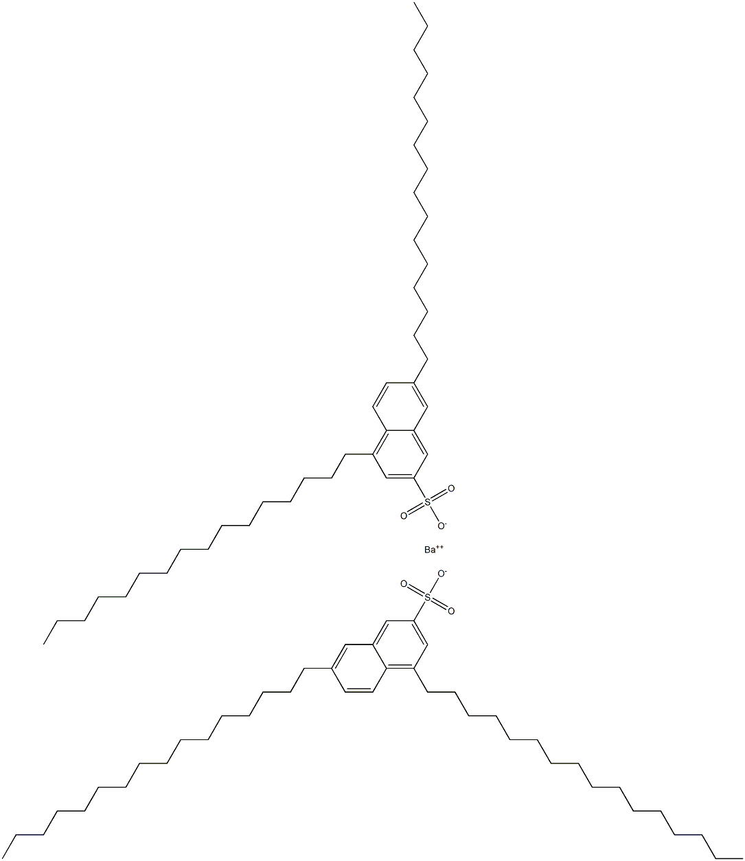  Bis(4,7-dihexadecyl-2-naphthalenesulfonic acid)barium salt