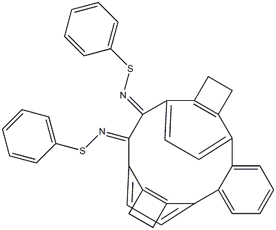 1,2-[o-Phenylenebis(ethylene-4,1-phenylene)]-1,2-ethanedione bis(S-phenyl thioxime) Structure