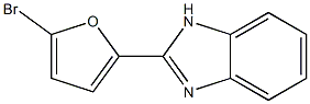 2-(5-Bromofuran-2-yl)-1H-benzimidazole Struktur