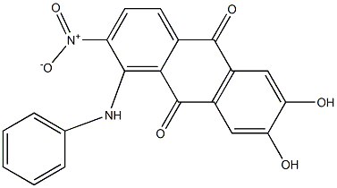  1-Anilino-6,7-dihydroxy-2-nitroanthraquinone