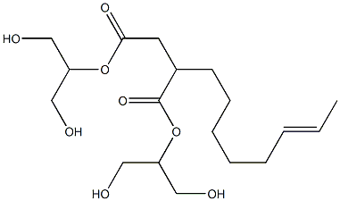 2-(6-Octenyl)succinic acid bis[2-hydroxy-1-(hydroxymethyl)ethyl] ester