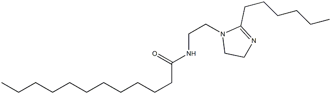 1-(2-Lauroylaminoethyl)-2-hexyl-2-imidazoline Structure
