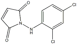 1-(2,4-Dichloroanilino)-1H-pyrrole-2,5-dione Structure