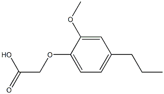 2-Methoxy-4-propylphenoxyacetate