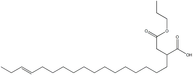 2-(14-Heptadecenyl)succinic acid 1-hydrogen 4-propyl ester Structure