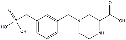 [3-(3-Carboxy-1-piperazinylmethyl)phenyl]methylphosphonic acid|