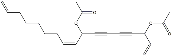(Z)-1,9,16-Heptadecatriene-4,6-diyne-3,8-diol diacetate