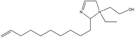 2-(9-Decenyl)-1-ethyl-1-(2-hydroxyethyl)-3-imidazoline-1-ium